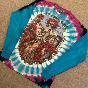 Vintage 1995 Liquid Blue Grateful Dead 30 Years T-Shirt